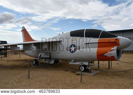 Albuquerque Nm - Jul 24: Heritage Park At National Museum Of Nuclear Science And History In Albuquer
