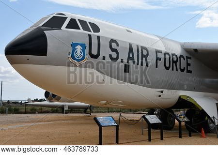 Albuquerque Nm - Jul 24: Heritage Park At National Museum Of Nuclear Science And History In Albuquer