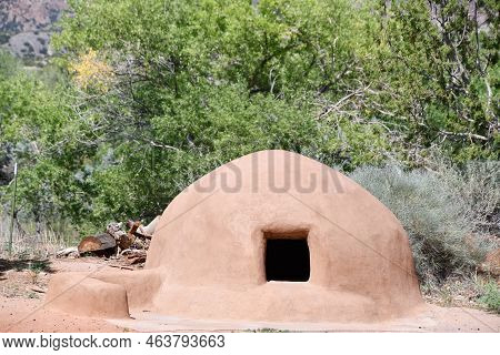Driving Along Jemez Mountain National Scenic Byway In New Mexico
