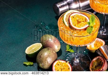 Passion Fruit Martini Cocktail