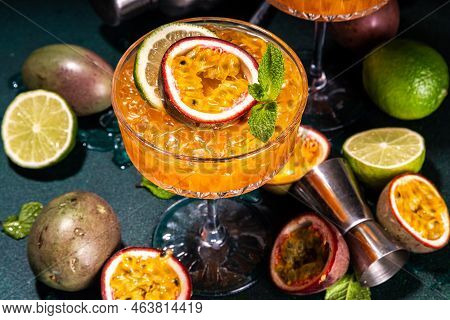 Passion Fruit Martini Cocktail