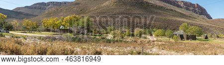 Cederberg, South Africa - Sep 4, 2022: Panoramic View Of Cederberg Backpackers Oasis In The Western 