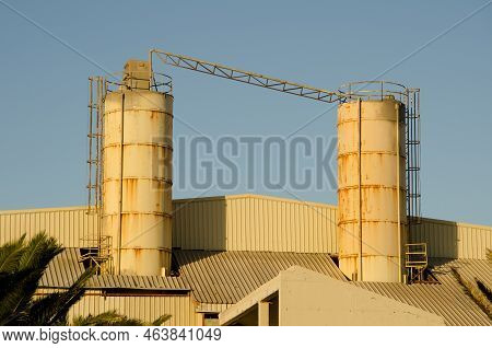 Gypsum, Plaster And Prefabricated Plaster Factory. Arinaga Industrial Park. Aguimes. Gran Canaria. C