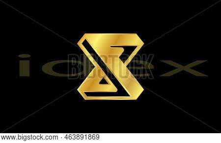 Idex Virtual Currency Image. 3d Illustrations. Coin Logo.