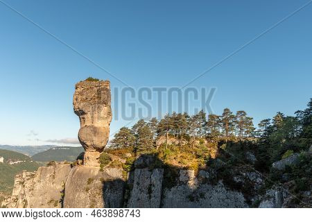 The Vase Of Sevres, Spectacular Rock In The Jontes Gorges.