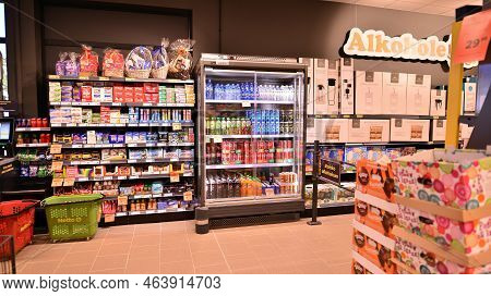 Warsaw, Poland. 10 October 2022. Inside Supermarket Netto In Warsaw