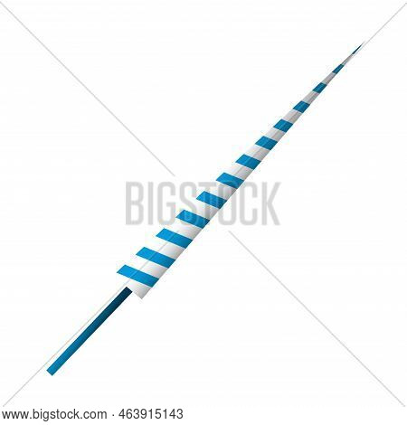 Isolated Medieval Knight Lance Sketch Icon Vector Illustration