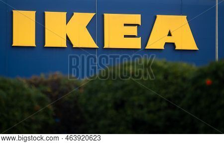 Bucharest, Romania - October 07, 2022: Ikea Bucharest Baneasa Store, In Northern Bucharest, Romania.
