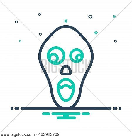 Mix Icon For Tremendous Terrible Terrifying Terrific Eerie Dreadful Amazing Marvellous