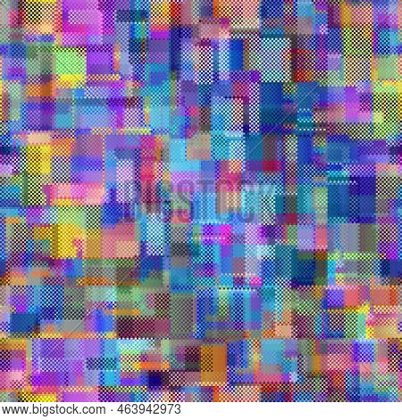 Pattern Of A Random Small Dots. Seamless Image