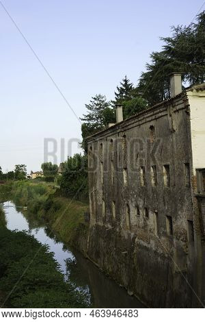 Old House At Fratta Polesine, In Rovigo Province, Veneto, Italy