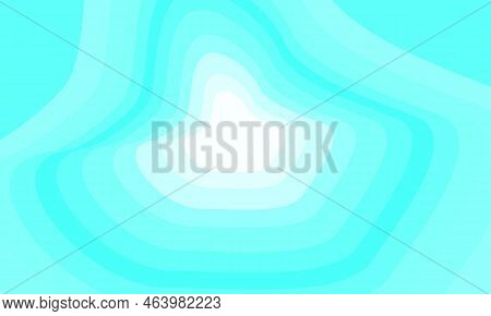Blue Ocean Color Background For Social Media Design Ripples Pattern Vector Illustration.