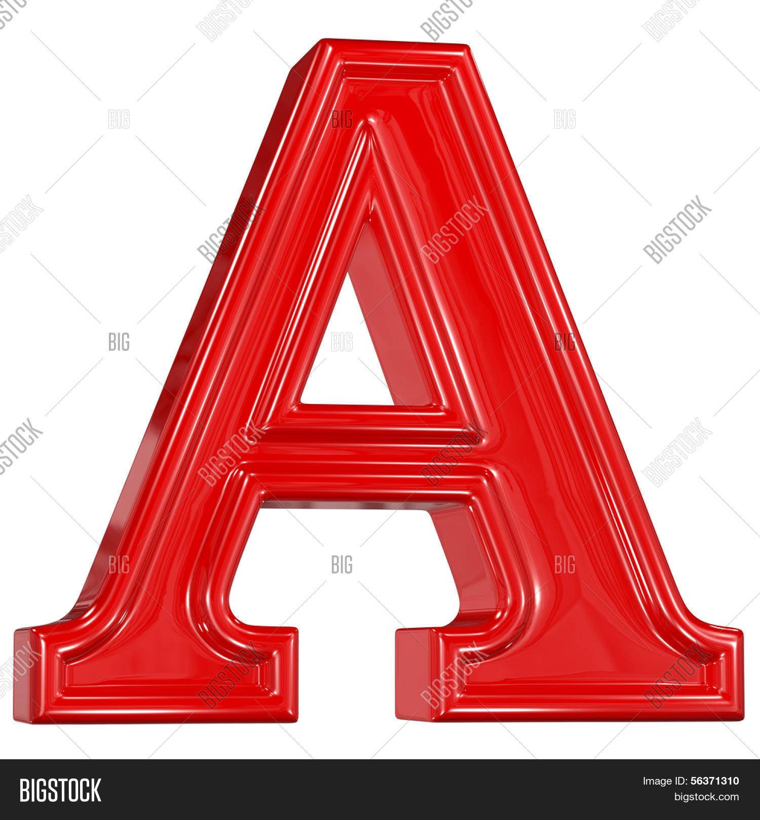 3d Shiny Red Font Made Image & Photo (Free Trial) Bigstock