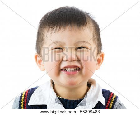 Little boy smile