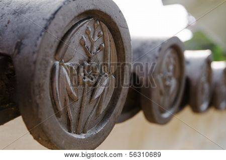 Castle Roofing Tiles Fence