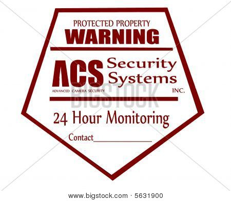 Segno di sicurezza fasulli