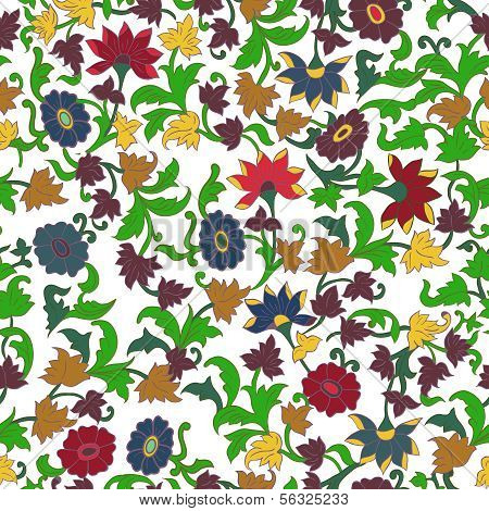 Textura v islámských Foral motivem.