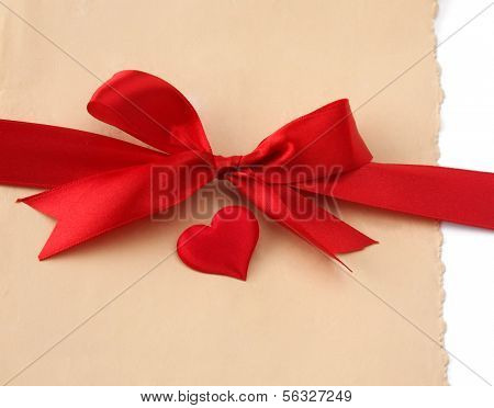 bow with heart