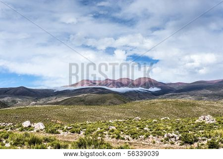 Ruta 13 a Iruya en provincia de Salta, Argentina