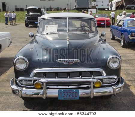 1952 Chevy Deluxe Blue