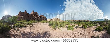Quebrada De Las Conchas, Salta, Severní Argentina