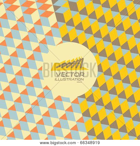Abstract geometrical 3d background. Background for business presentation. With place for text.