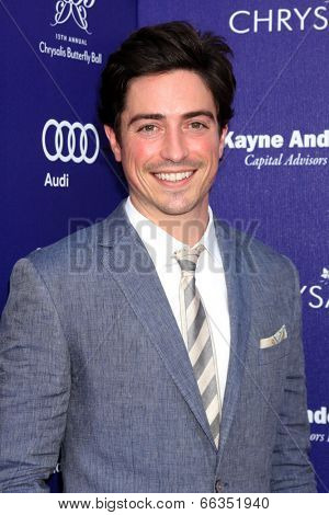 LOS ANGELES - JUN 7:  Ben Feldman at the 13th Annual Chrysalis Butterfly Ball at Private Mandeville Canyon Estate on June 7, 2014 in Los Angeles, CA