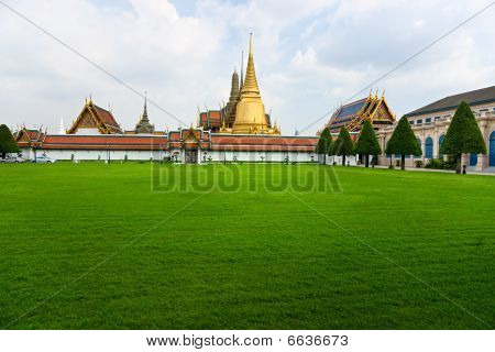 วัดพระแก้ว กรุงเทพ ประเทศไทย. 
