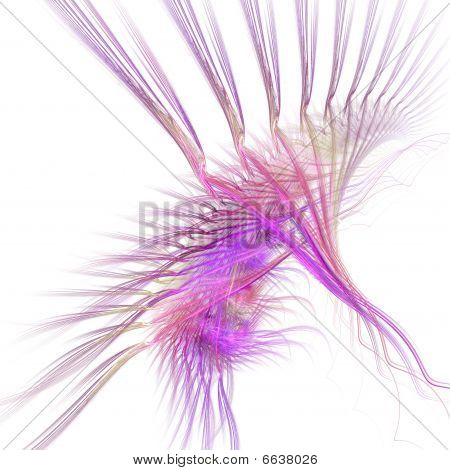 3D Fractal wordt weergegeven voor achtergrond