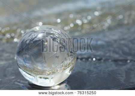glass globe