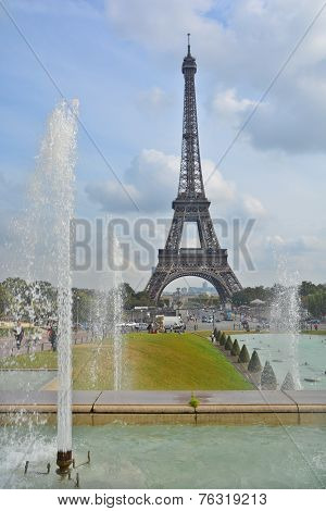 the Eiffel Tower