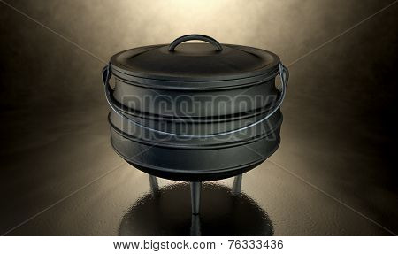Potjiekos Pot Black
