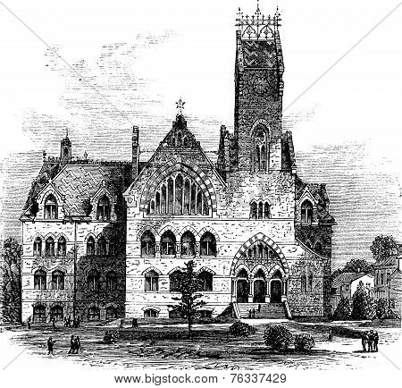 John C. Green School Of Science At Princeton University In Princeton New Jersey United States Vintag