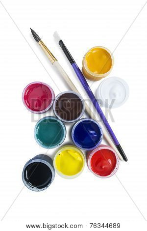 Paint And Brushes