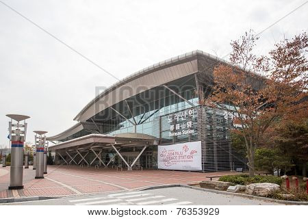 Dorasan Railway Station in South Korea