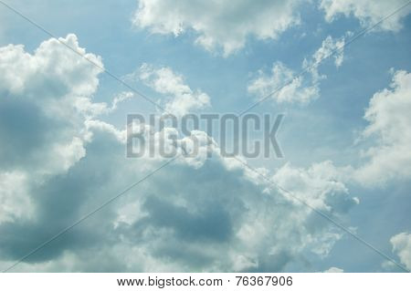 Sky & Cloud view, environment in Thailand