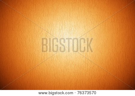 Orange White Mortar Wall Textured Background.
