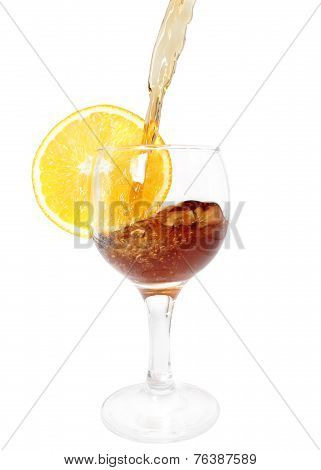 Cocktail Pour And Splash