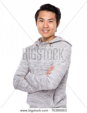 Man smile