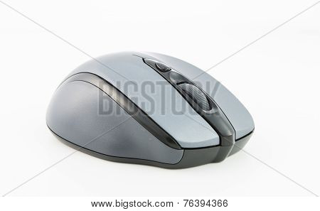 Computer Wireless Mouse Isolated