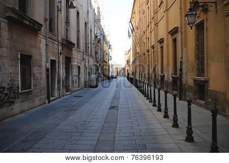 Old street in Europe