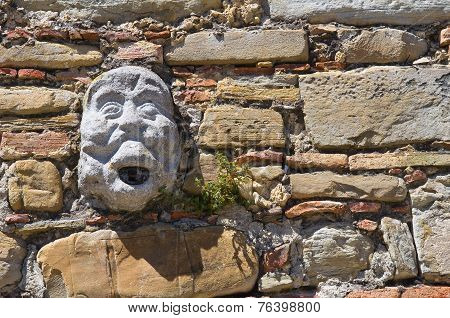 Old horse ring. Guardia Perticara. Basilicata. Italy.