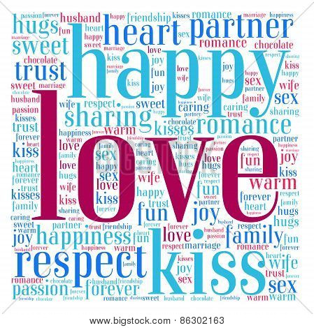 Love Word Cloud