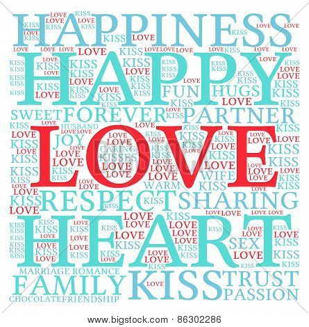 Love Word Cloud