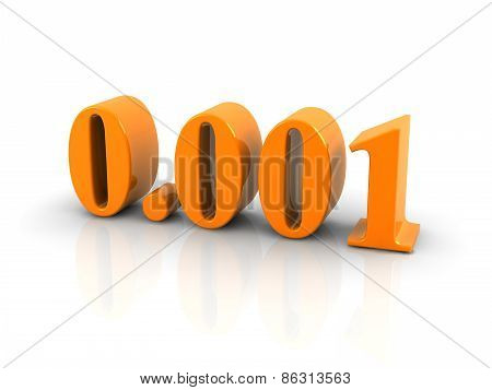 Number 0.001