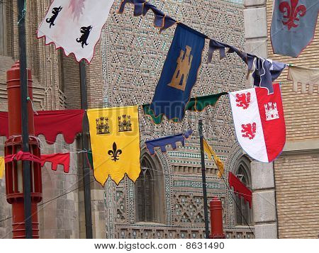 Muro mudéjar In Zaragoza