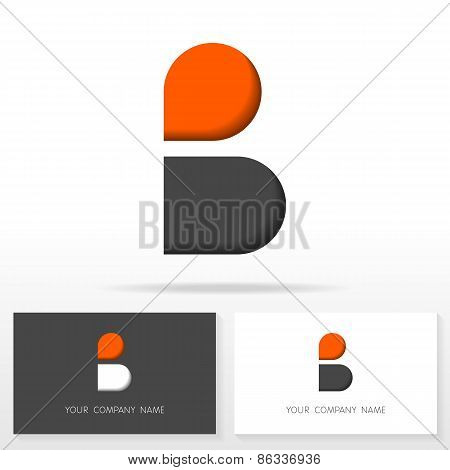 Letter B logo icon design template elements - Illustration