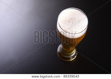 Tall Glass Of Light Beer