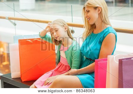 Tired Of Shopping.
