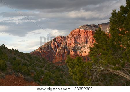 Sunset in Kolob -  Zion National park